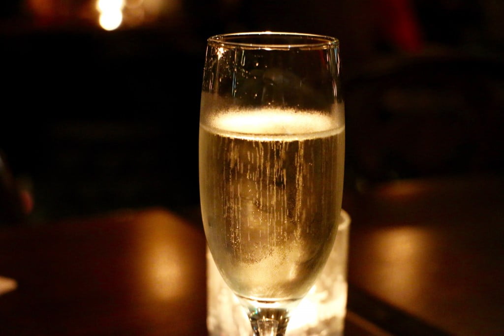 Webster's Bar champagne
