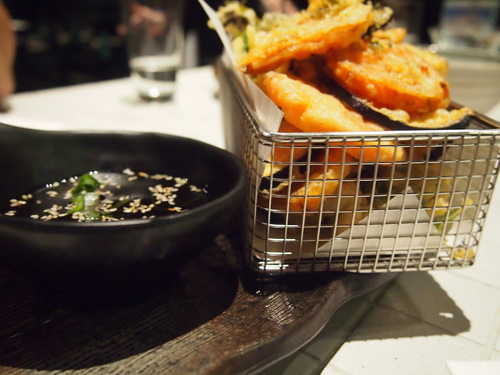 EAST restaurant tempura