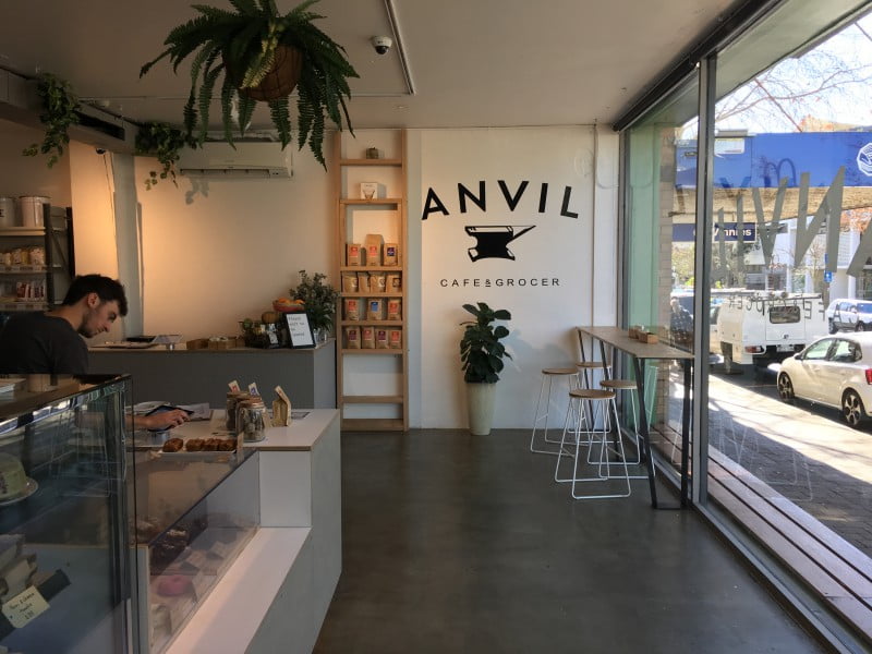 Anvil Café & Grocer interior