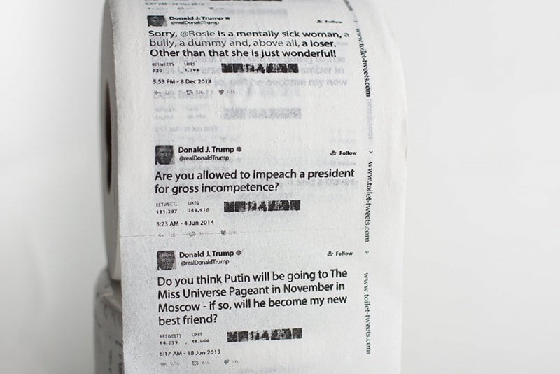 Donald trump toilet tweets