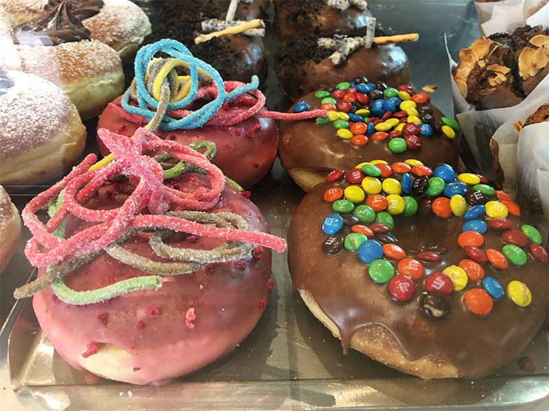 North and Eight Donut selection