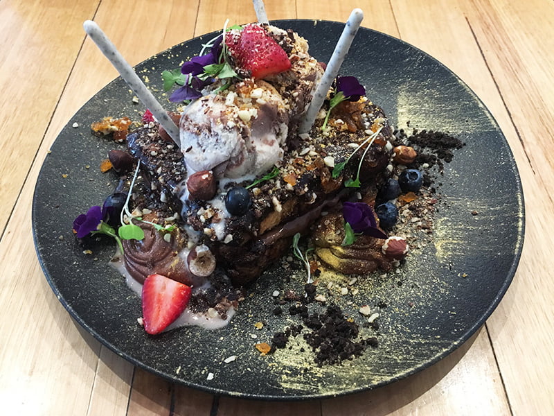 North and Eight Ferrero Rocher French Toast