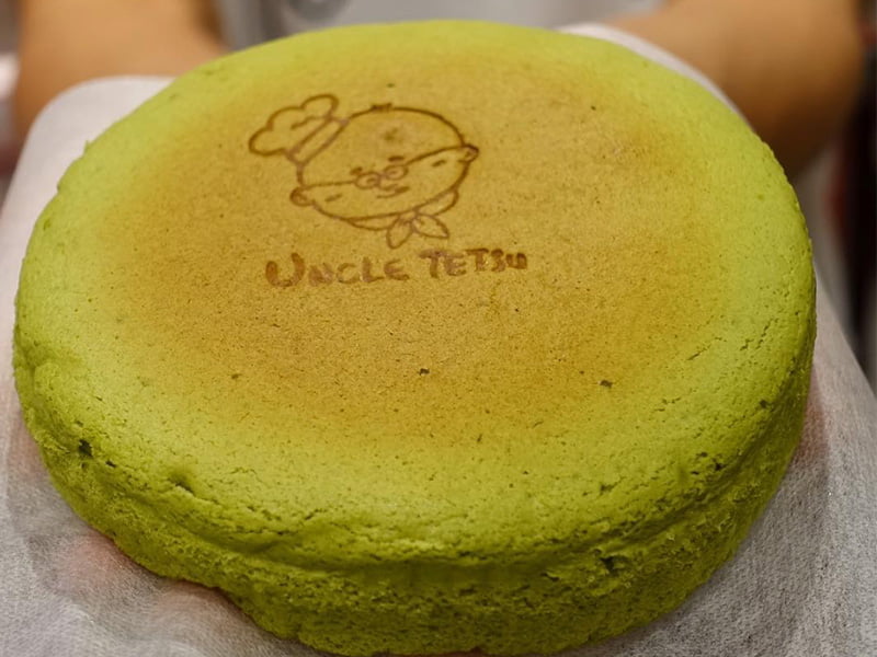 Uncle Tetsu Matcha Cheesecake