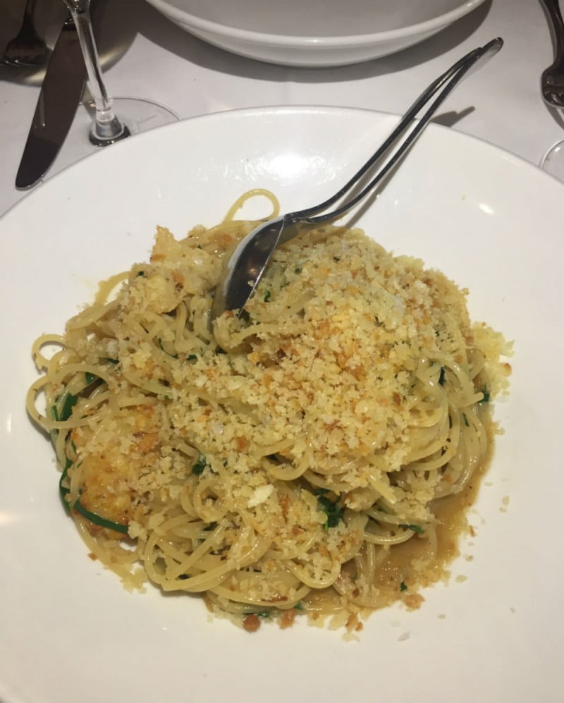 Spaghetti with Moreton Bay Bugs