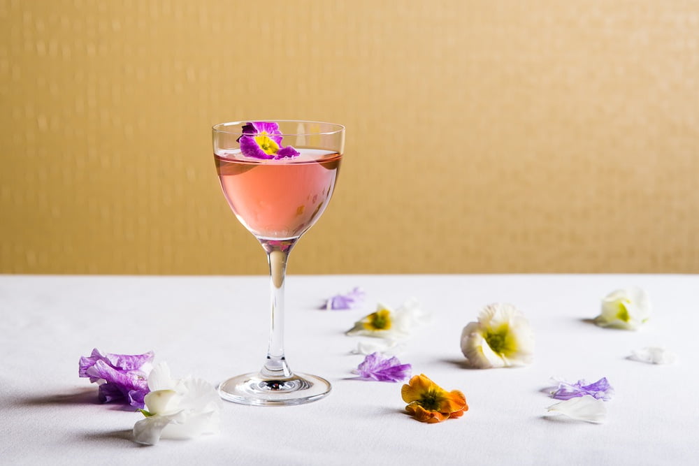 Sake Restaurant & Bar signature cherry cocktail