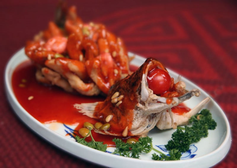 Shangai Red Fish. Photo: Fiona Hamilton