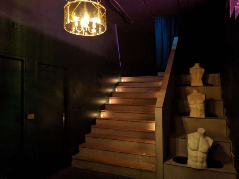 Handsome Bar Stairs