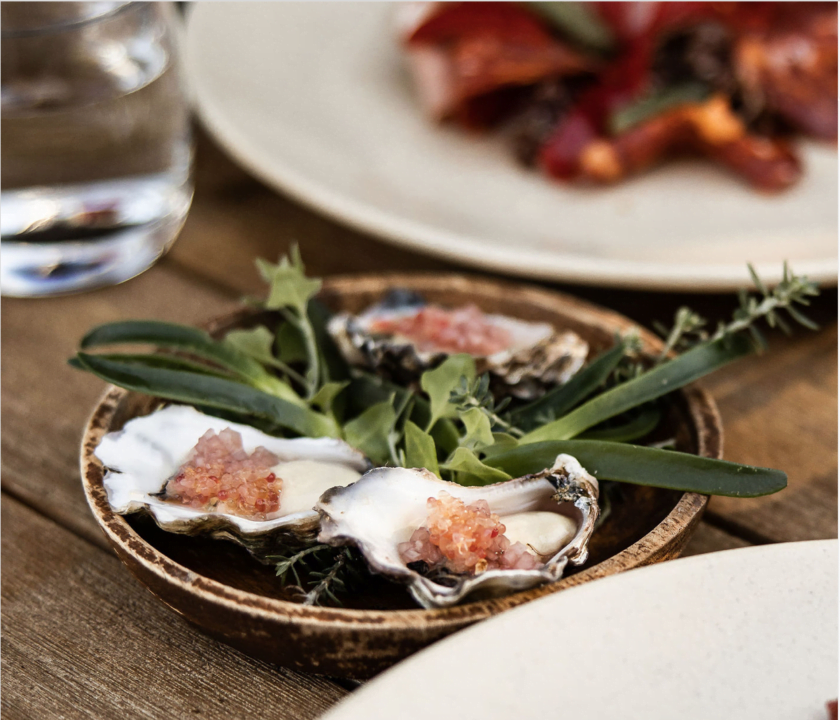 Bangalay Dining's Simon Evans Finger Lime Mignonette South Coast Oyster Dressing Recipe