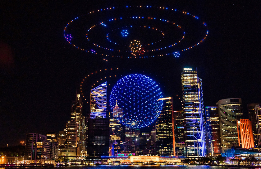 Vivid Sydney The Jackson Drone Show