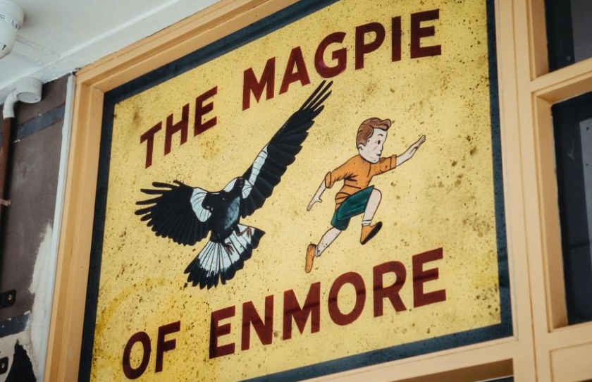 The Magpie Enmore Signage
