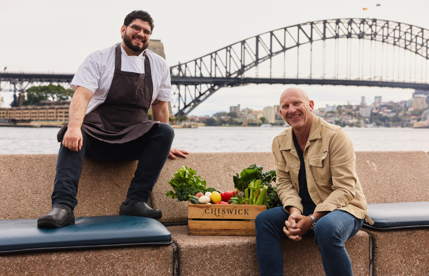 Opera Bar Executive Chef Fernando Sanchez with Chiswick Matt Moran 