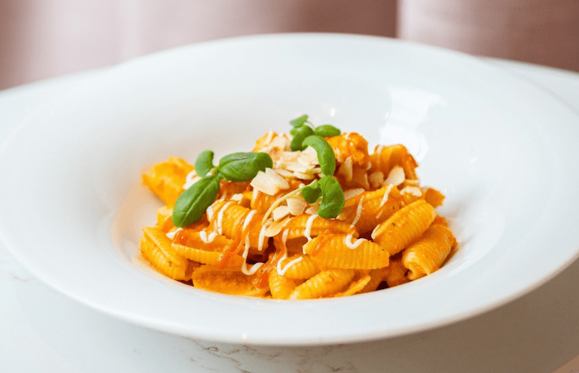 October What's On - Bottega coco pasta on plate