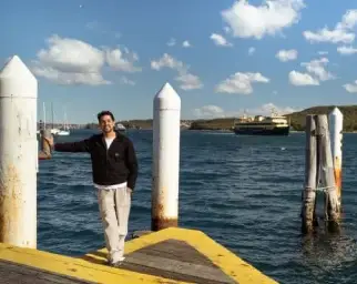 Stanley at Manly Wharf